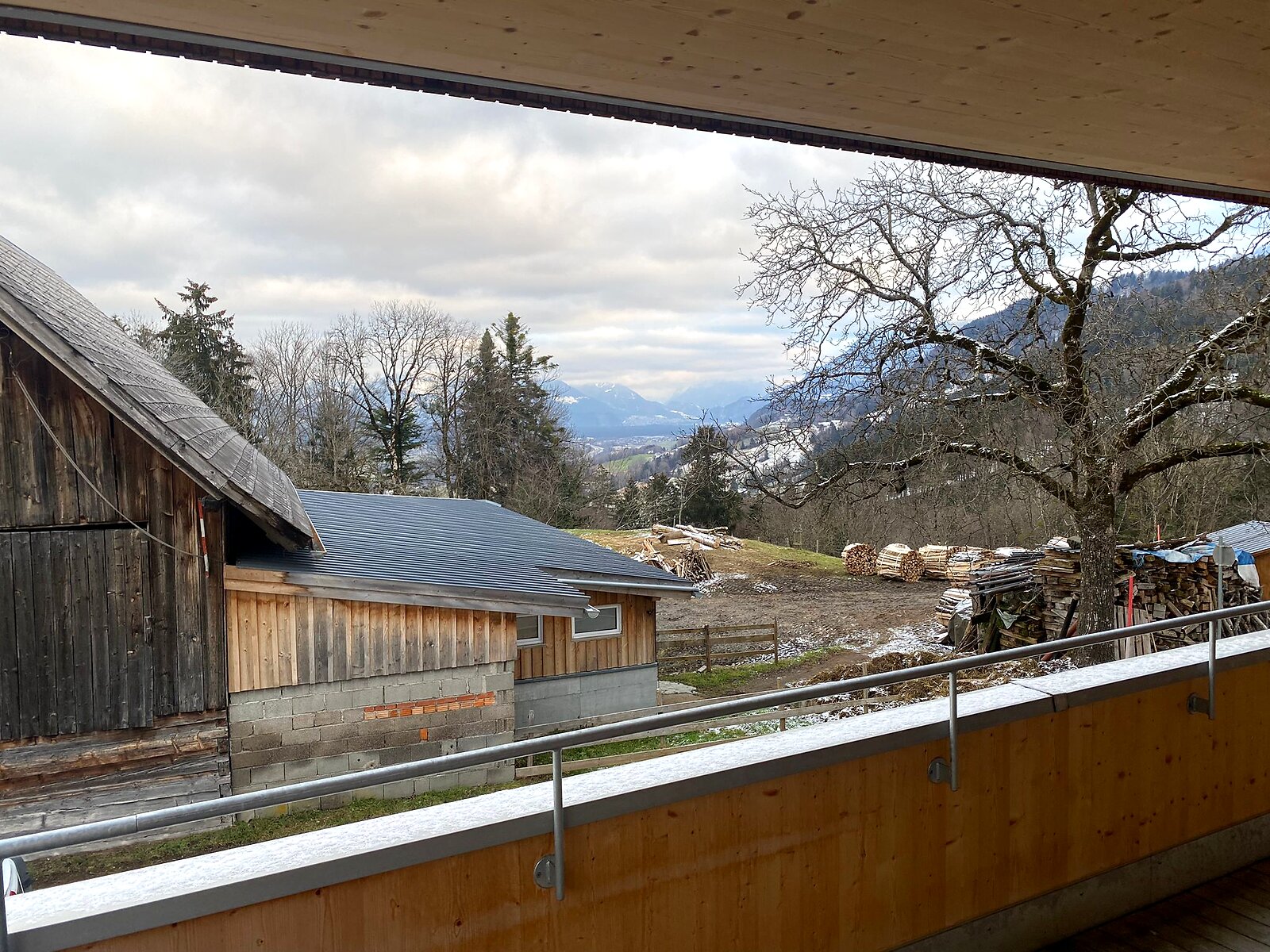 Wohnen mit Bergblick
